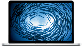 MacBook Pro Retina 15" Mid 2014 (Intel Quad-Core i7 2.5 GHz 16 GB RAM 512 GB SSD), Intel Quad-Core i7 2.5 GHz, 16 GB RAM, 512 GB SSD