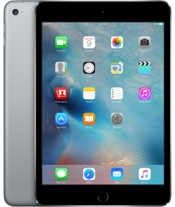 iPad mini 4 Wi-Fi + Cellular 64GB, 64GB, Gray