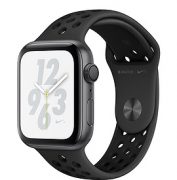 Watch Series 4 (44mm), Black Nike Sport Band Watch Series 4 (44mm), Black Nike Sport Band