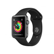 Watch Series 3 Aluminum (42mm), Space Gray, Black Sport Loop Watch Series 3 Aluminum (42mm), Space Gray, Black Sport Loop