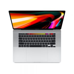 MacBook Pro 16" Touch Bar Late 2019 (Intel 6-Core i7 2.6 GHz 64 GB RAM 1 TB SSD), Silver, Intel 6-Core i7 2.6 GHz, 64 GB RAM, 1 TB SSD