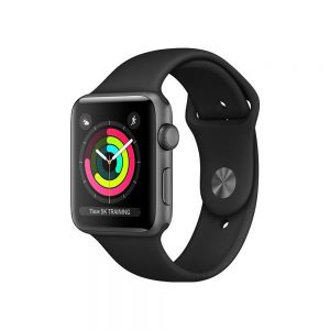 Watch Series 3 Aluminum (42mm), Space Gray, Gray Sport Band