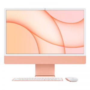 iMac 24" M1 2021 (Apple M1 8-Core 8 GB RAM 512 GB SSD 8-Core), Orange, Apple M1 8-Core, 8 GB RAM, 512 GB SSD, 8-Core