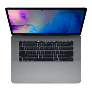 MacBook Pro 15" Touch Bar Mid 2018 (Intel 6-Core i7 2.2 GHz 16 GB RAM 256 GB SSD), Silver, Intel 6-Core i7 2.2 GHz, 16 GB RAM, 256 GB SSD