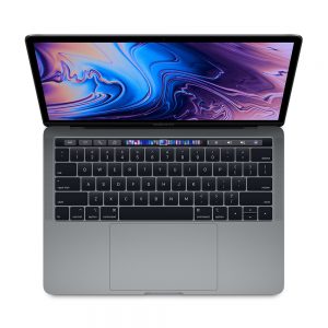 MacBook Pro 13" 4TBT Mid 2019 (Intel Quad-Core i5 2.4 GHz 16 GB RAM 1 TB SSD), Space Gray, Intel Quad-Core i5 2.4 GHz, 16 GB RAM, 1 TB SSD