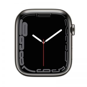 Watch Series 7 Steel Cellular (41mm), Graphite, Space Black Milanese Loop