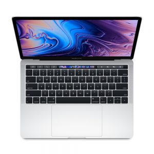 MacBook Pro 13" 4TBT Mid 2019 (Intel Quad-Core i5 2.4 GHz 16 GB RAM 1 TB SSD), Silver, Intel Quad-Core i5 2.4 GHz, 16 GB RAM, 1 TB SSD
