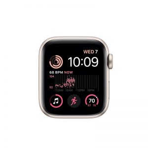 Watch SE Cellular (2nd Gen) (40mm), Starlight, Starlight Sport Band