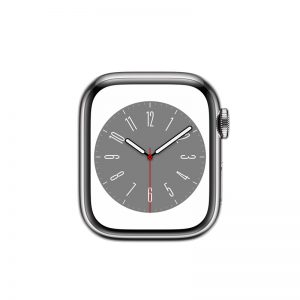 Watch Series 8 Steel Cellular (45mm), Silver, Milanese Loop