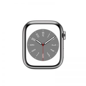 Watch Series 8 Steel Cellular (41mm), Silver, Silver Milanese Loop
