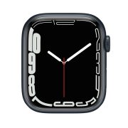 Watch Series 7 Aluminum Cellular (45mm), Midnight, Black Nike Sport Loop