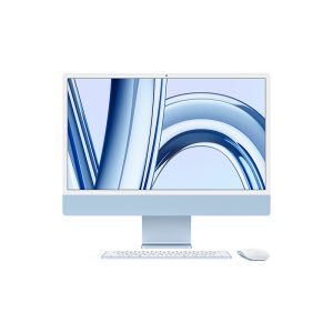 iMac 24" M3 2023 (Apple M3 8-Core 24 GB RAM 256 GB SSD 10-Core), Blue, Apple M3 8-Core, 24 GB RAM, 256 GB SSD, 10-Core
