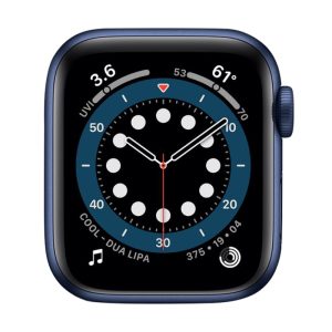 Watch Series 6 Aluminum Cellular (44mm), Blue, Midnight Sport Band