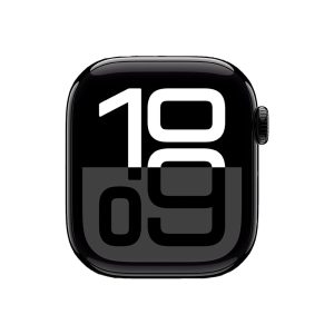 Watch Series 10 Aluminum (46mm), Jet Black, Black Sport Band