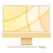 iMac 24" M1 2021 (Apple M1 8-Core 8 GB RAM 256 GB SSD 8-Core), Yellow, Apple M1 8-Core, 8 GB RAM, 256 GB SSD, 8-Core
