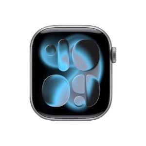 Watch Series 11 Aluminum Cellular (42mm), Space Gray, Black Sport Band