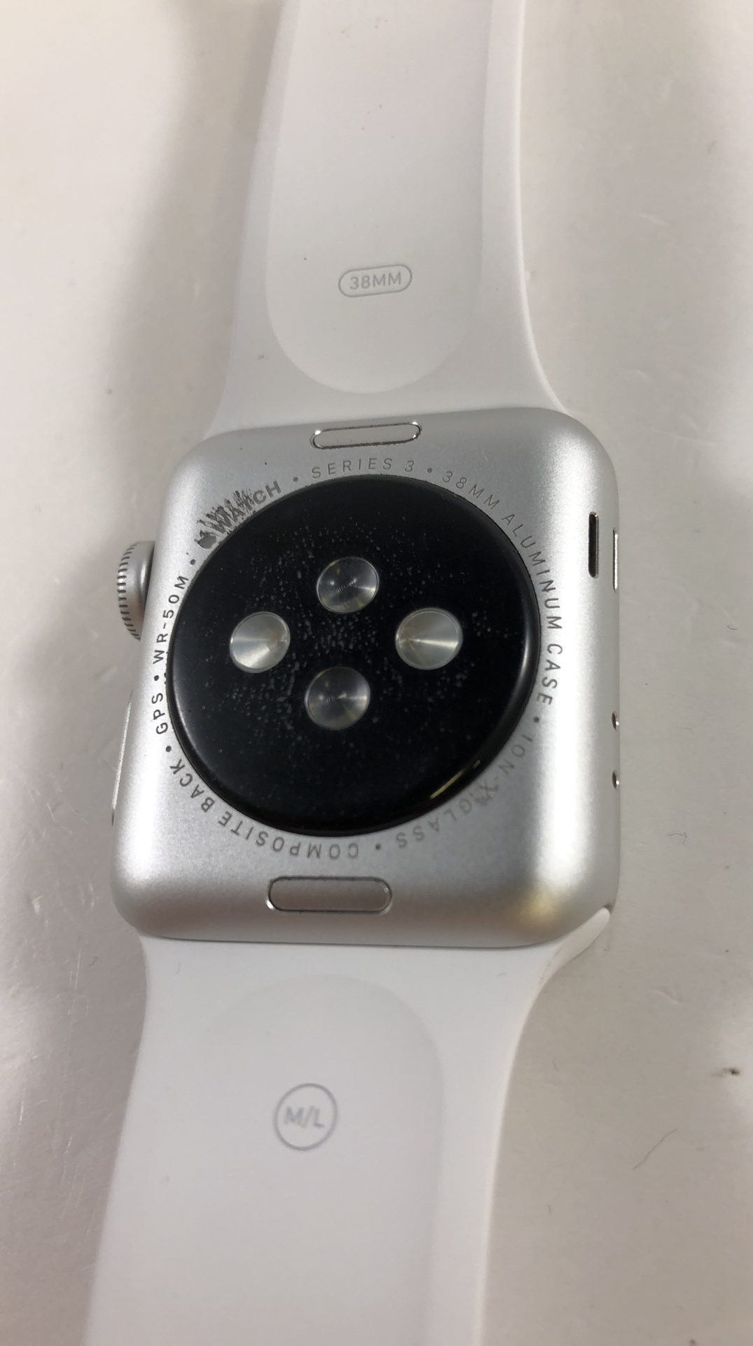 series 3 38mm silver